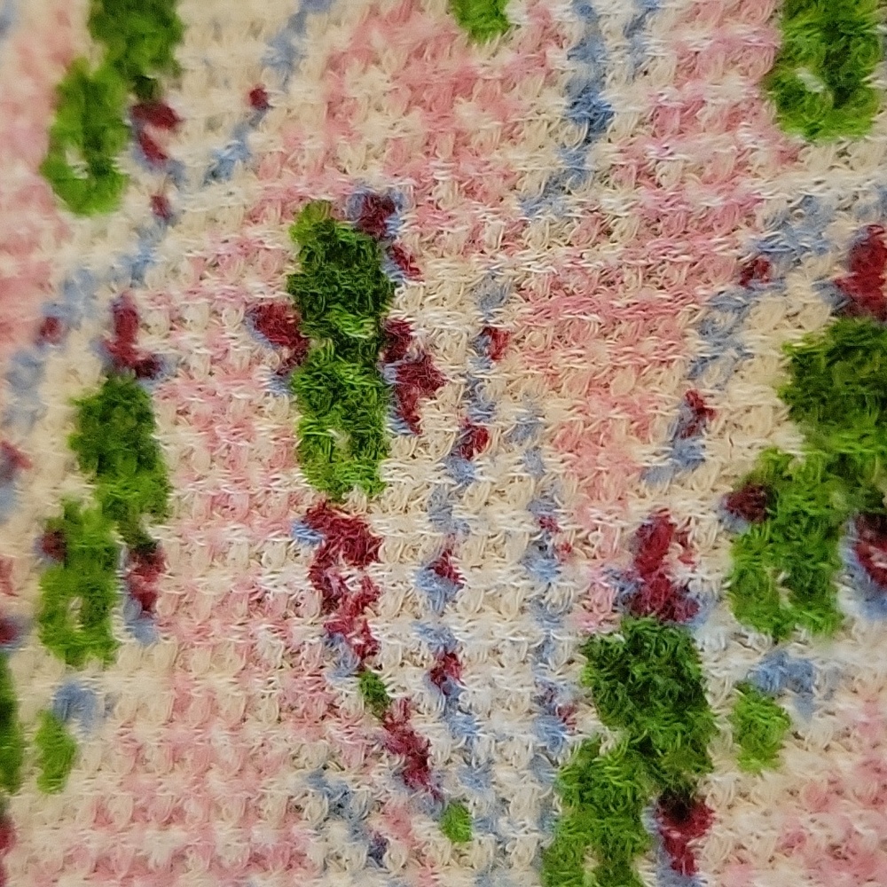 Free People Pink and Green Floral Tank Top - Picture 4 of 4